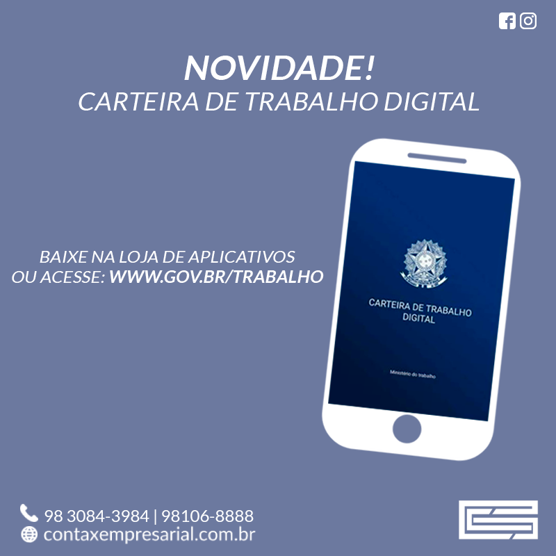 Contax - Carteira Digital de Trabalho