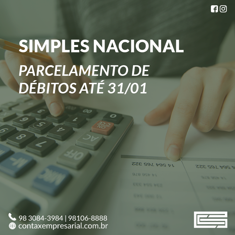Contax Contabilidade Parcelamento Dívidas Simples Nacional